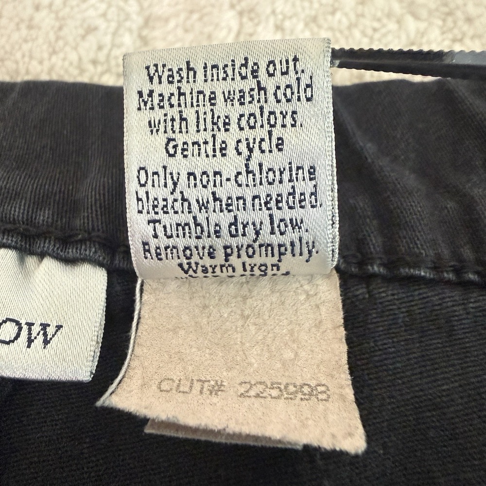 Womens Black Pull On Capris Size XL Stretch Summer Vacation Minimalist Travel - Picture 6 of 14